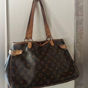 Louis Vuitton Dark Brown Monogram Shoulder Bag